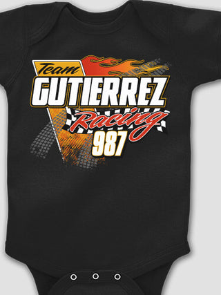Classic Racing Team : Printed Baby Bodysuits