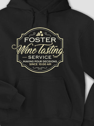 Classic Wine Tasting Services : Printed Hoodies