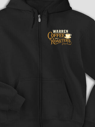 Coffee Roasters : Embroidered Zip Hoodies