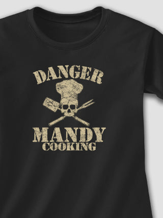 Cooking Danger : Printed T-Shirts