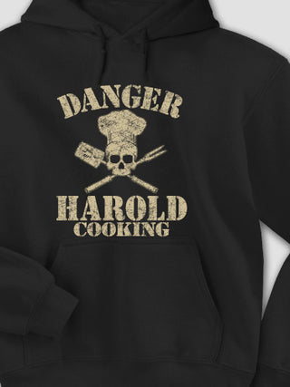 Cooking Danger : Printed Hoodies