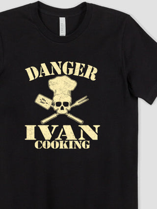 Cooking Danger : Printed T-Shirts