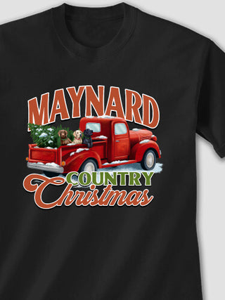 Country Christmas : Printed T-Shirts