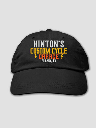 Custom Cycle Garage : Embroidered Baseball Hats