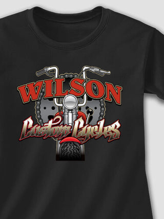Custom Cycles : Printed T-Shirts