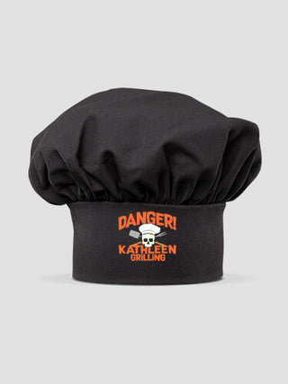 Danger Grilling : Embroidered Chef Hat