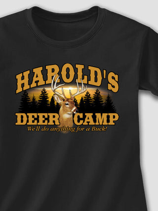 Deer Camp : Printed T-Shirts