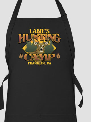 Deer Hunting Camp : Printed Aprons