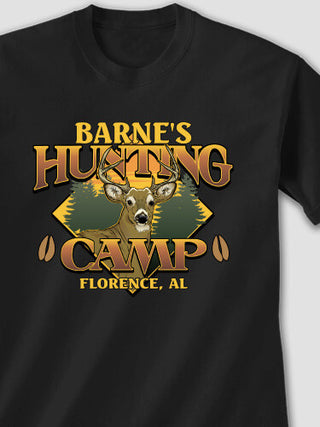 Deer Hunting Camp : Printed T-Shirts