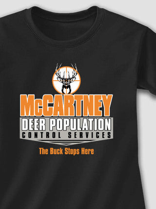 Deer Services : Adult Ladies Fitted T-Shirt