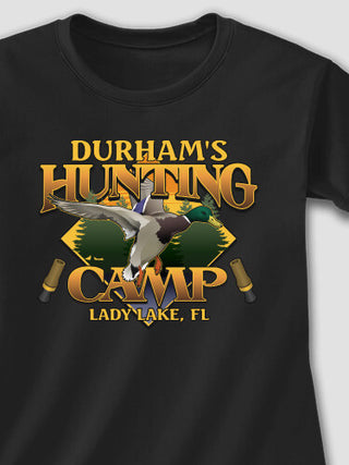 Duck Hunting Camp : Printed T-Shirts