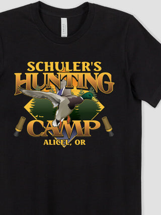 Duck Hunting Camp : Printed T-Shirts