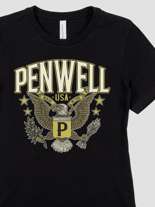 Eagle Monogram : Premium Ladies T-Shirts
