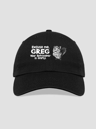 Excuse Me Squirrel : Embroidered Baseball Hats