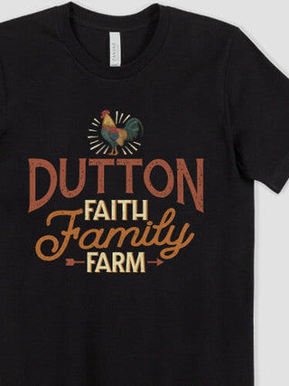 Faith Family Farm : Premium Printed T-Shirts