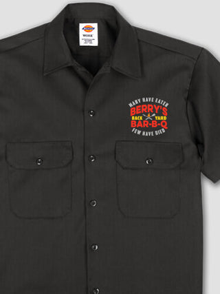 Few Have Died BBQ : Embroidered Work Shirts
