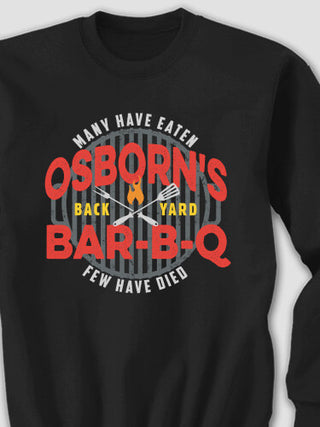 Few Have Died BBQ : Printed Sweatshirts