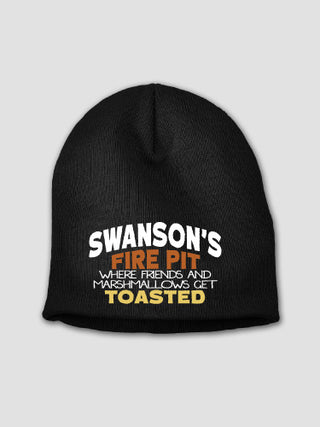 Fire Pit : Embroidered Beanies