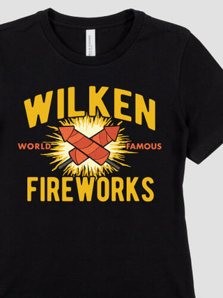 Fireworks : Premium Ladies T-Shirts