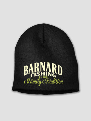 Fishing Family Tradition : Embroidered Beanies