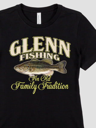 Fishing Family Tradition : Premium Ladies T-Shirts