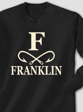 Fishing Monogram : Printed Long Sleeves