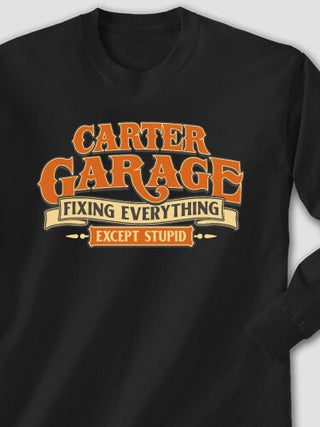 Fixing Everything Garage : Printed Long Sleeves