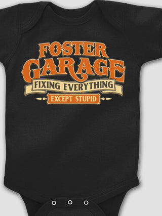 Fixing Everything Garage : Printed Baby Bodysuits