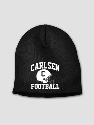 Football Helmet : Embroidered Beanies