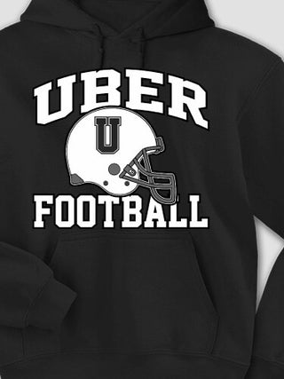 Football Helmet : Printed Hoodies
