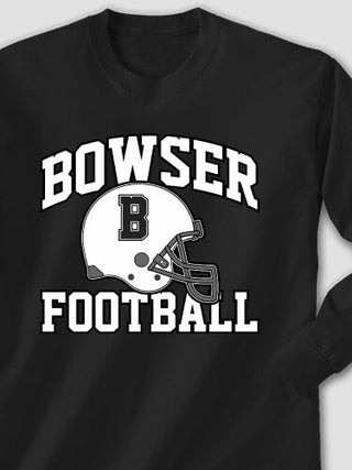 Football Helmet : Printed Long Sleeves