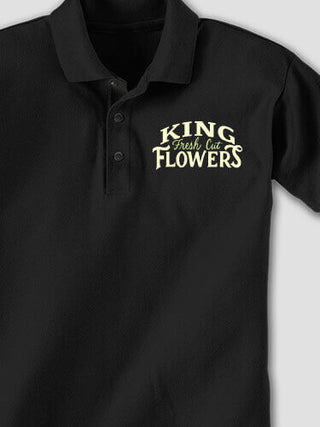 Fresh Cut Flowers : Embroidered Polo Shirts