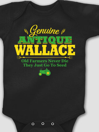 Genuine Antique Farmer : Printed Baby Bodysuits