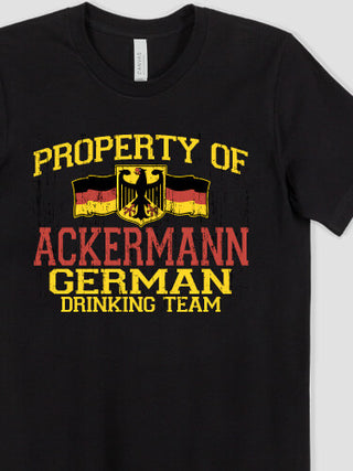 German Drinking Team : Printed T-Shirts