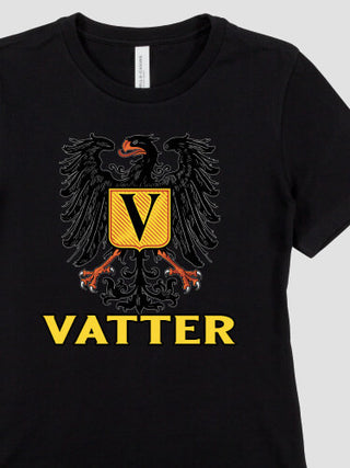 German Monogram : Premium Ladies T-Shirts