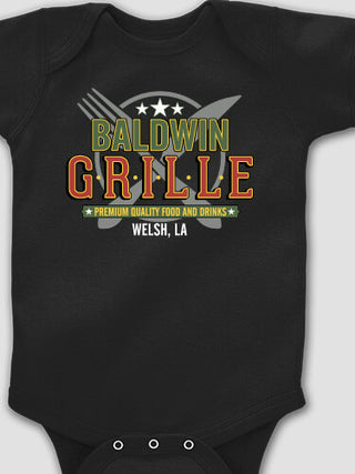 Grille : Printed Baby Bodysuits
