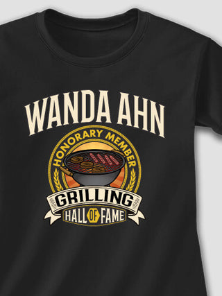 Grilling Hall Of Fame : Printed T-Shirts