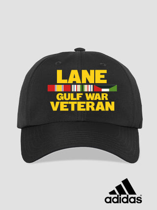 Gulf War Veteran : Embroidered Adidas&reg; Hats