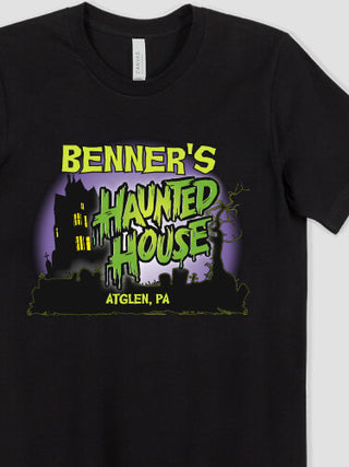 Haunted House : Printed T-Shirts