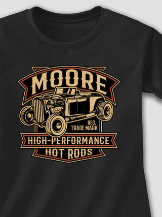 High-Performance Hot Rods : Adult Ladies Fitted T-Shirt