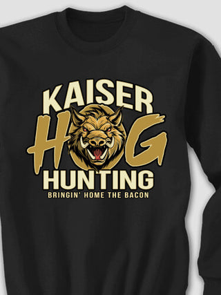 Hog Hunting : Printed Sweatshirts