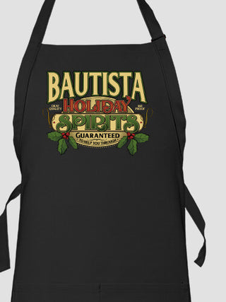 Holiday Spirits : Printed Aprons