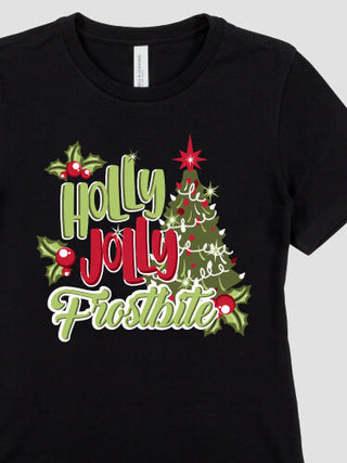 Holly Jolly : Premium Ladies T-Shirts