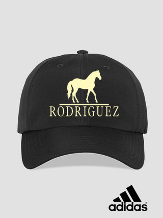 Horse : Embroidered Adidas&reg; Hats