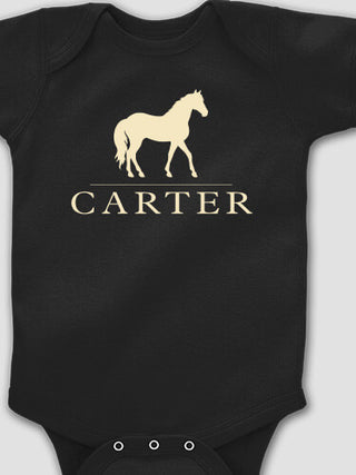 Horse : Printed Baby Bodysuits