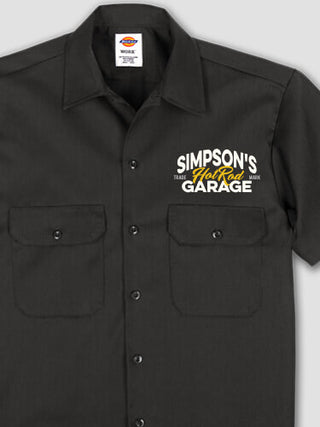 Hot Rod Garage : Embroidered Work Shirts