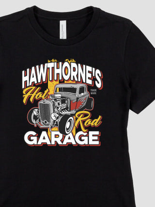 Hot Rod Garage : Premium Ladies T-Shirts