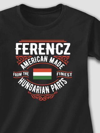 Hungarian Parts : Adult Ladies Fitted T-Shirt