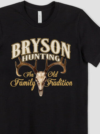 Hunting Family Tradition : Premium Printed T-Shirts