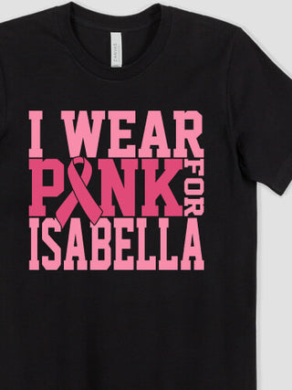 I Wear Pink : Printed T-Shirts